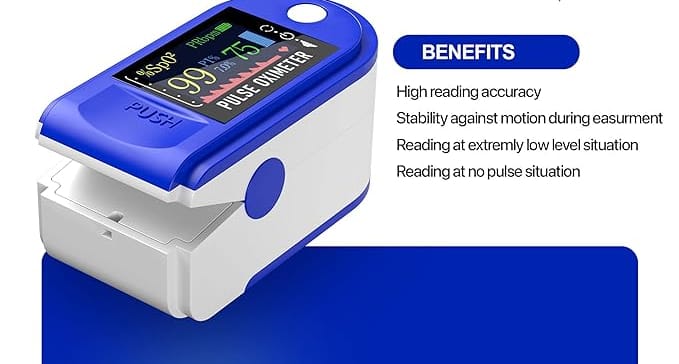 Portable OLED Finger Oximeter