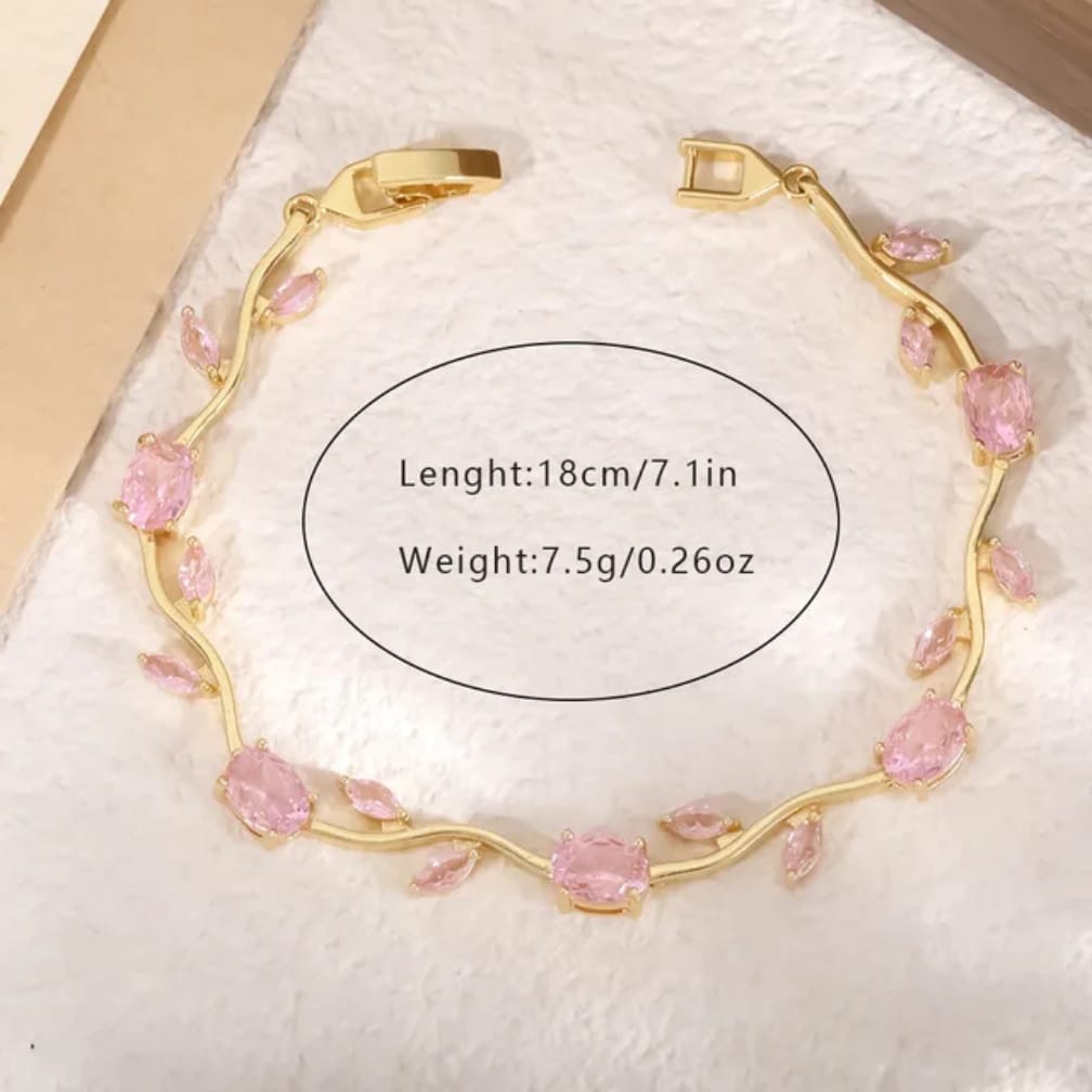 Tulip Gemstone Bracelet